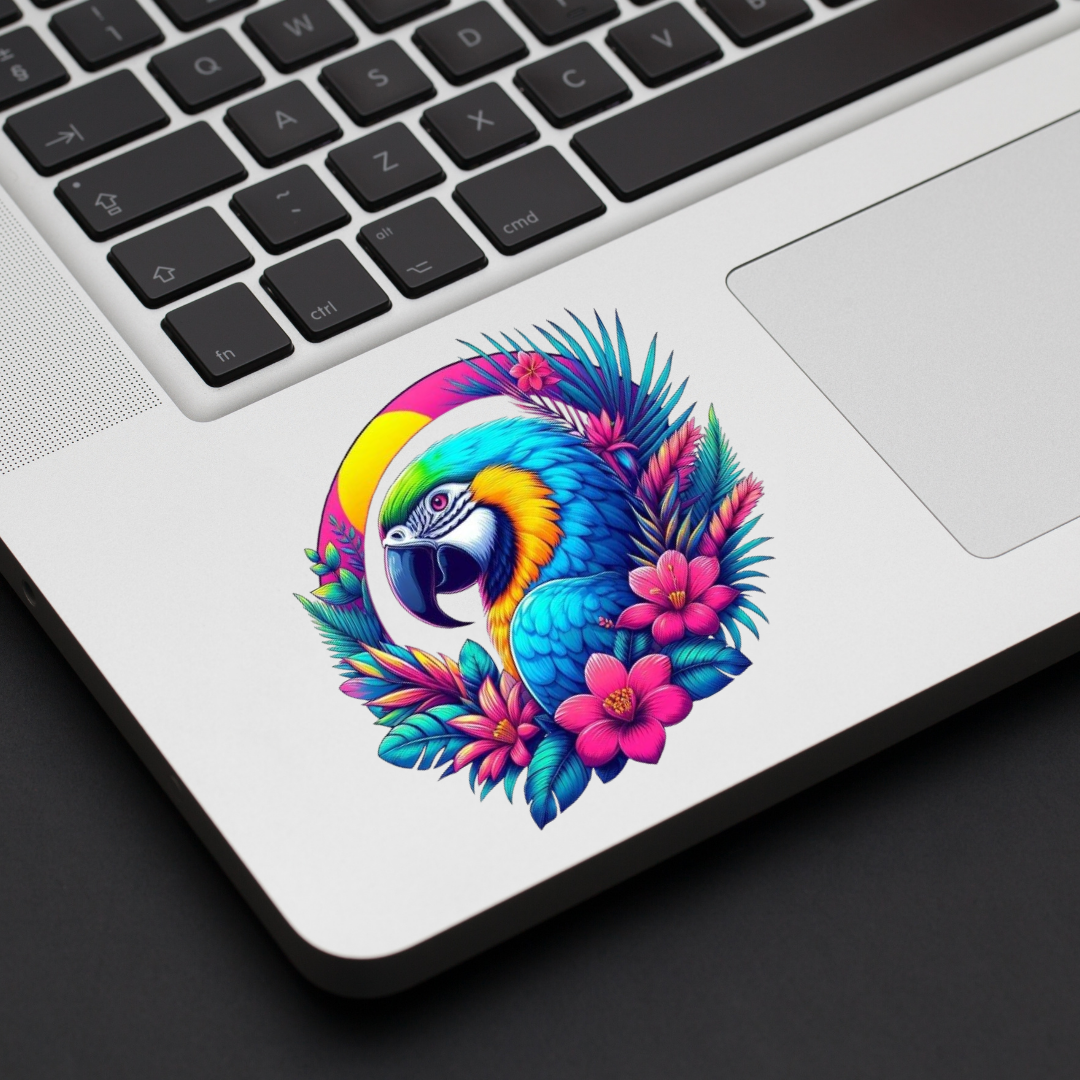 Bright Tropical Bird Decal