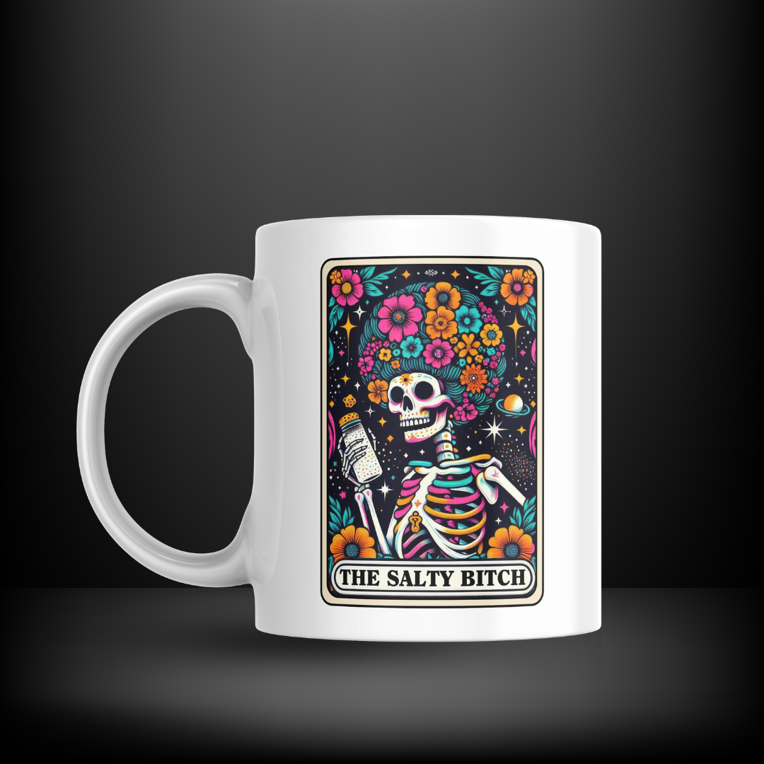 The Salty Bitch Tarot Card Decal