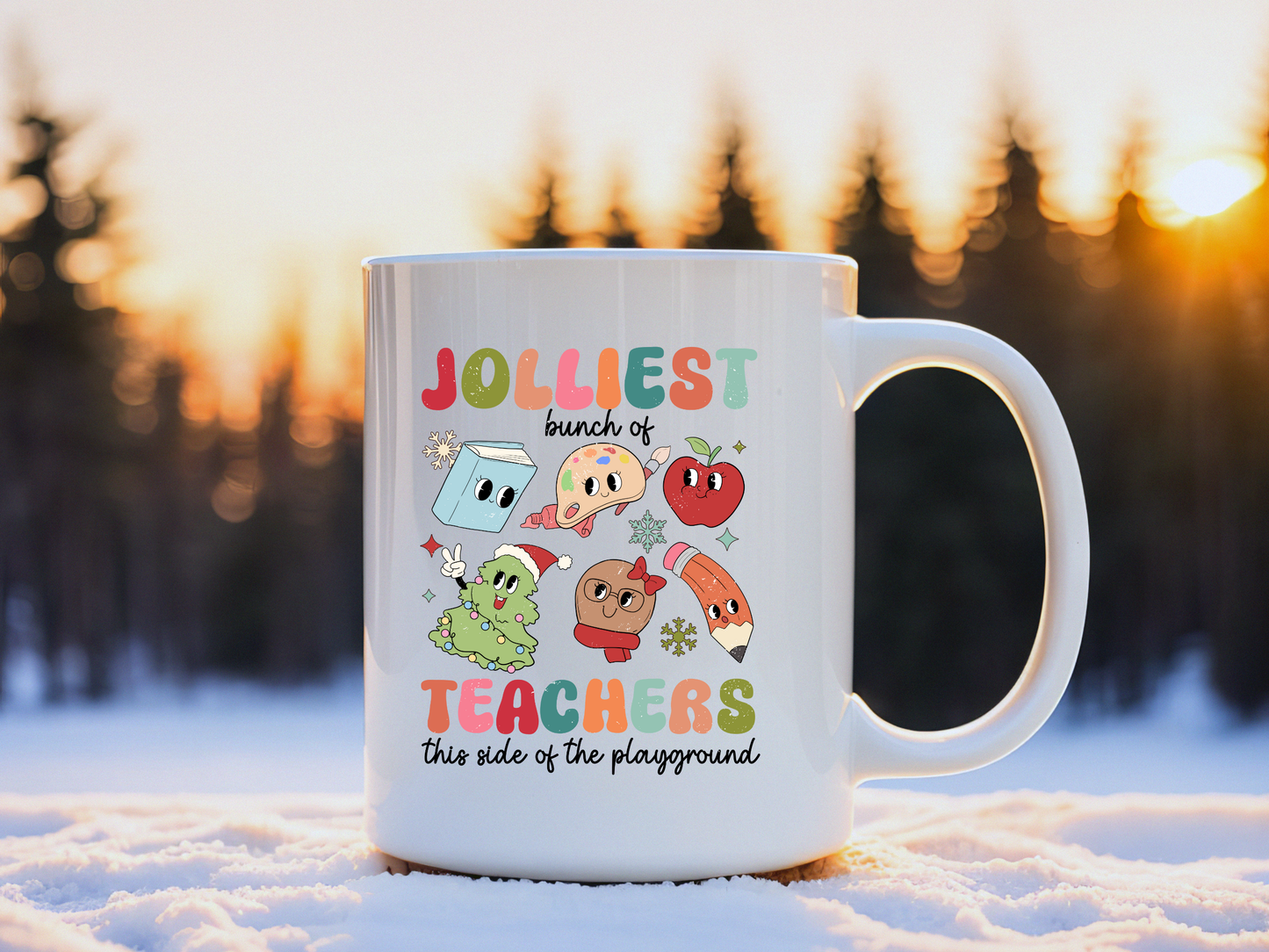 Jolliest of Teachers Decal