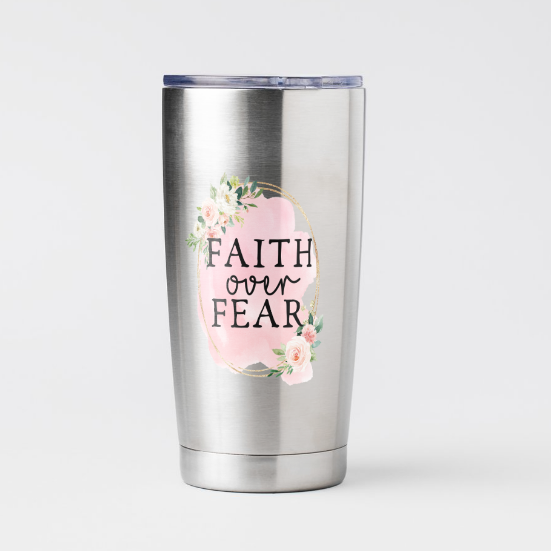 Faith Over Fear Decal