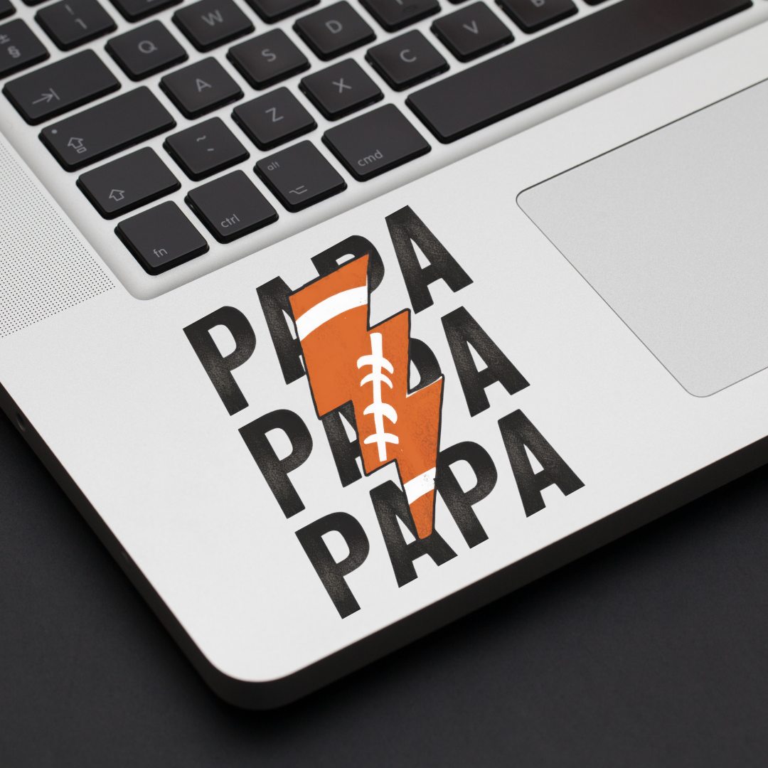 Mama/Papa Football Decal