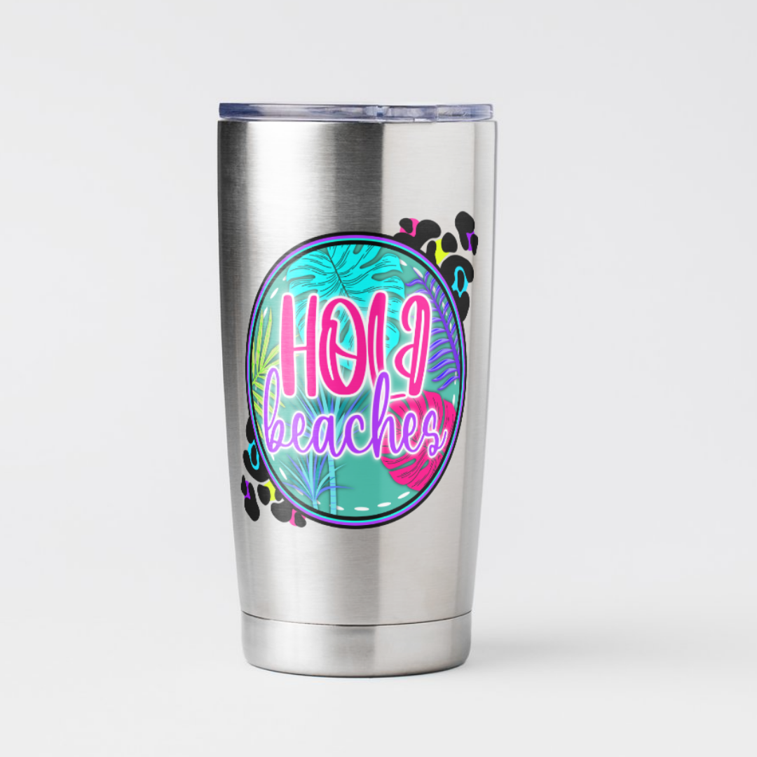 Hola Beaches Decal