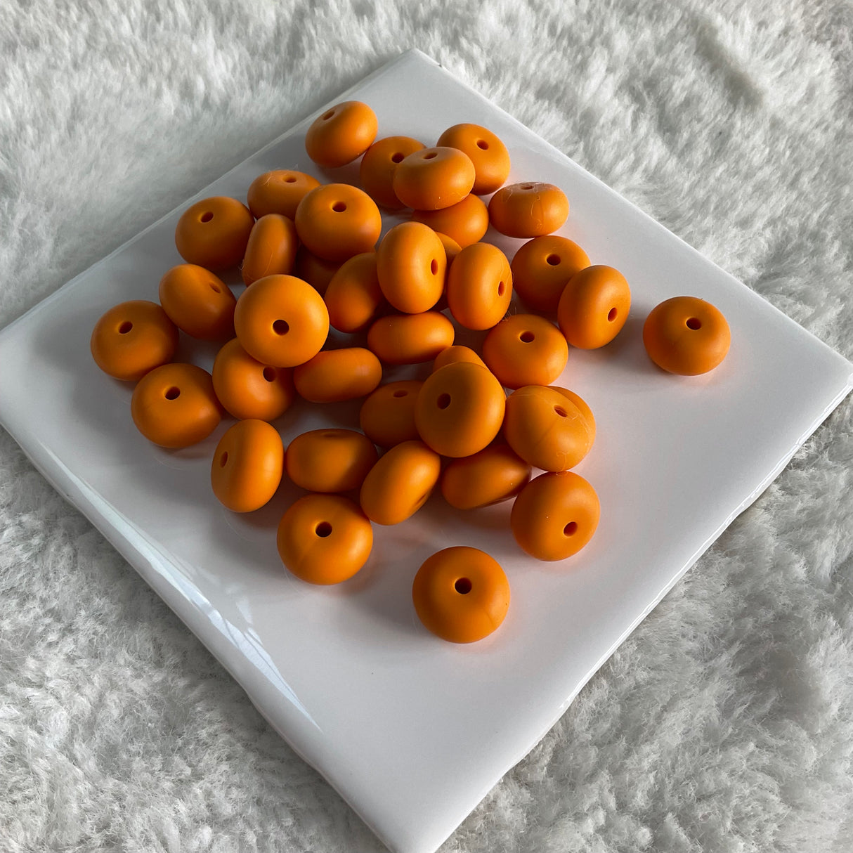 Marigold Abacus Bead 14mm*8mm