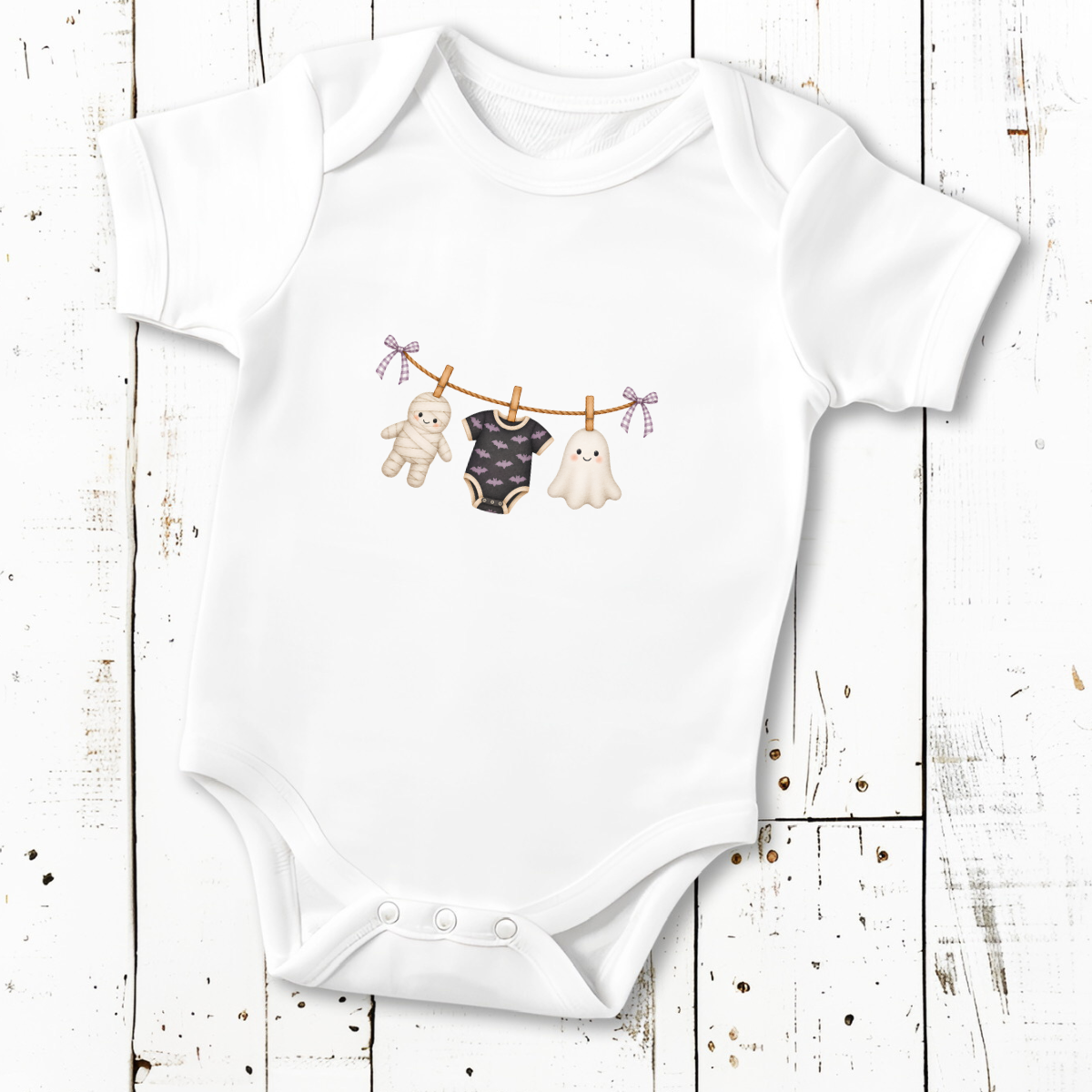 Halloween Baby Clothes Line - DTF Transfer Print