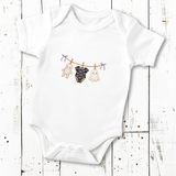 Halloween Baby Clothes Line - DTF Transfer Print