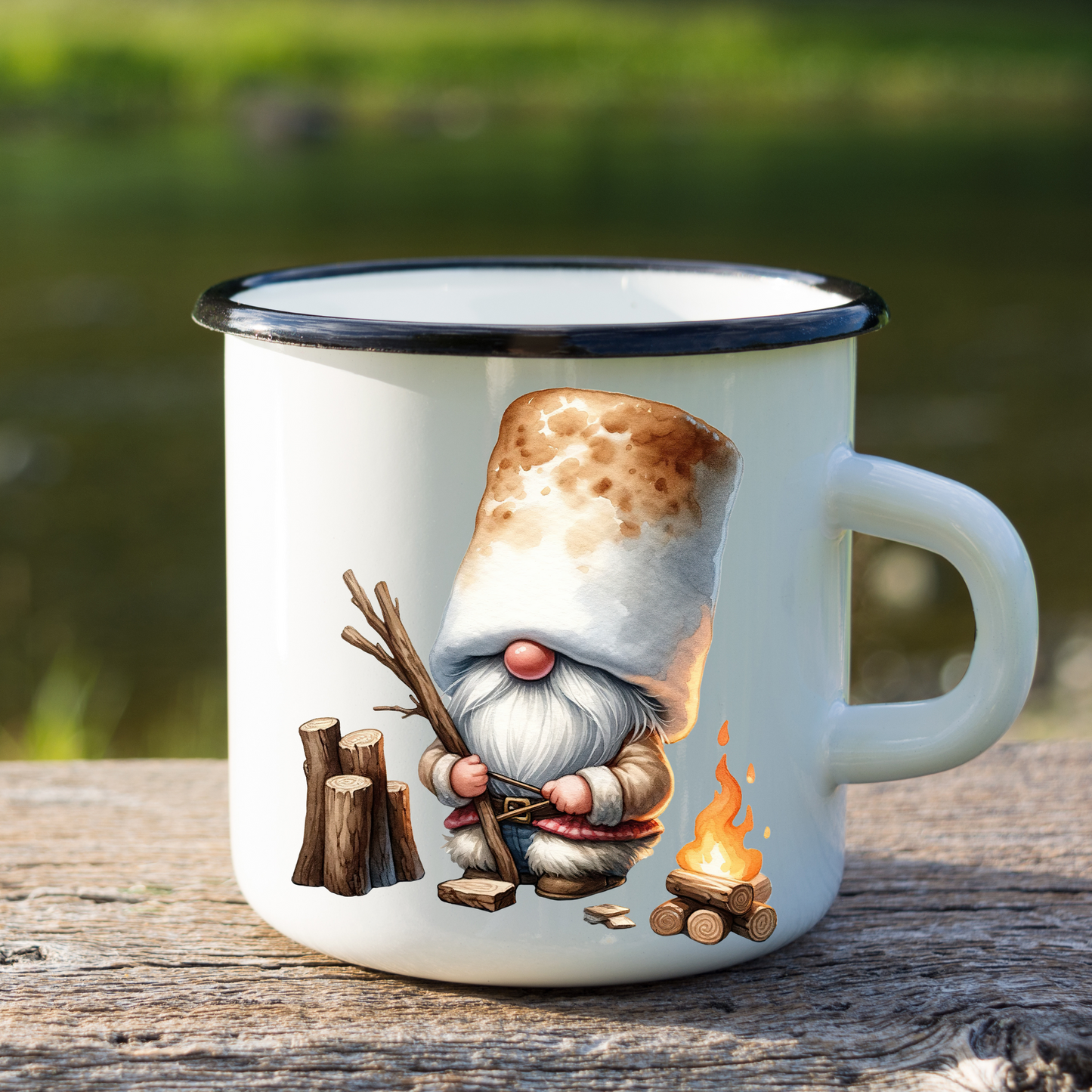 Sticks Smore Gnome Decal