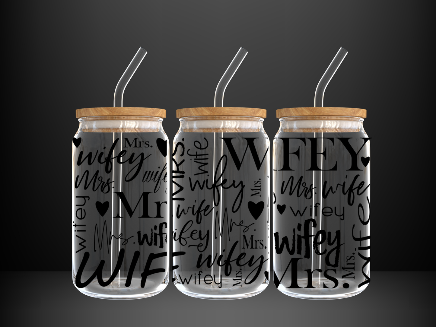 Newly Wed Tumbler Wrap