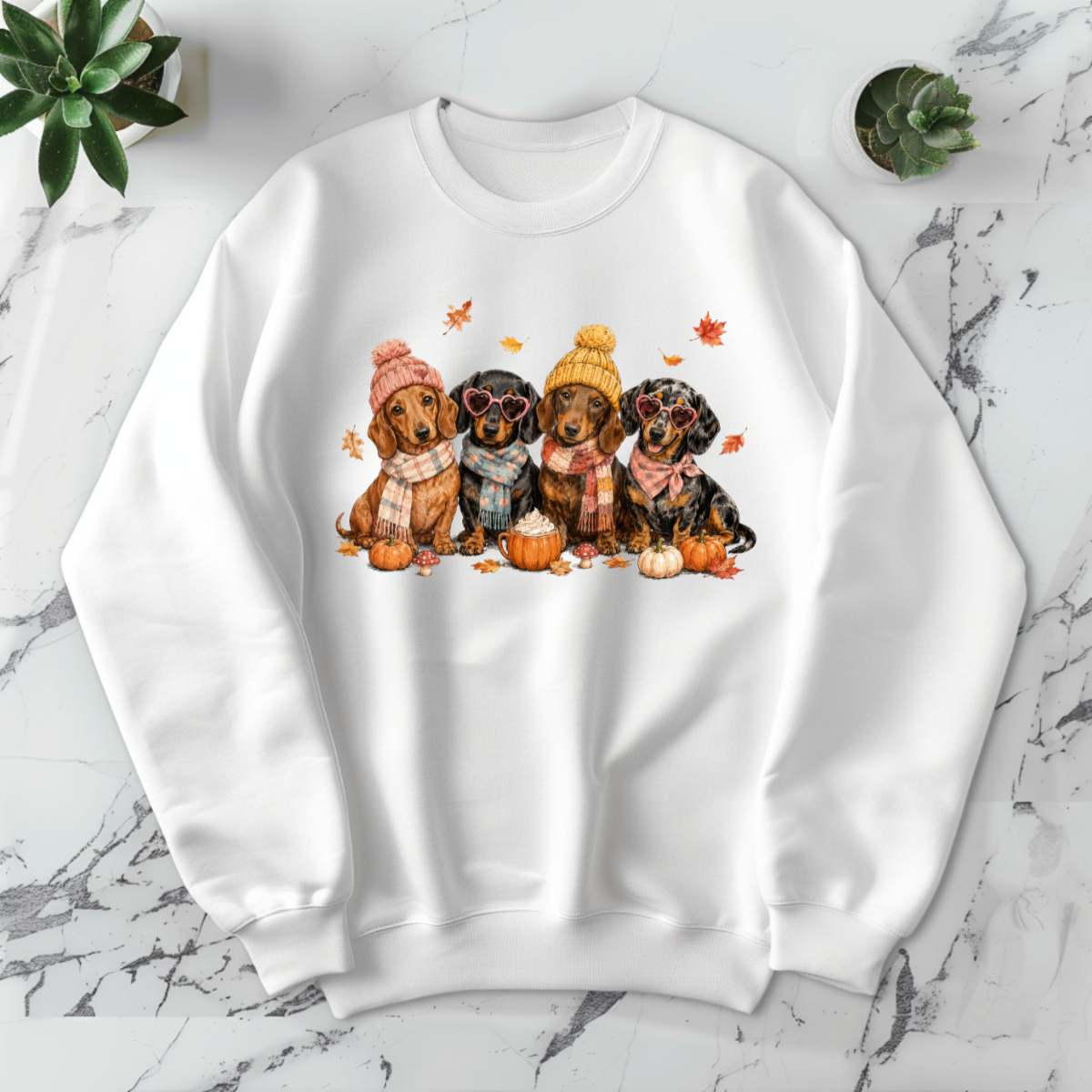 Fall Dogs - DTF Transfer Print