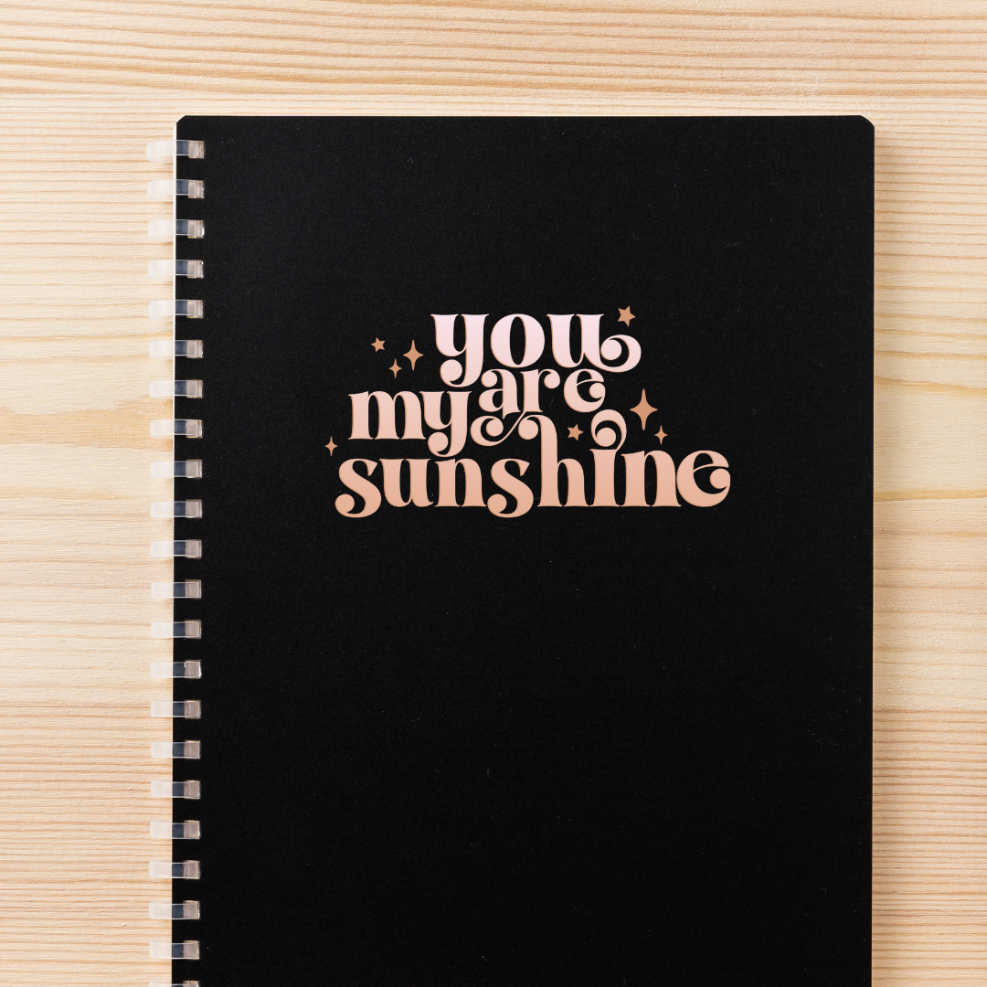 You Are My Sunshine Decal