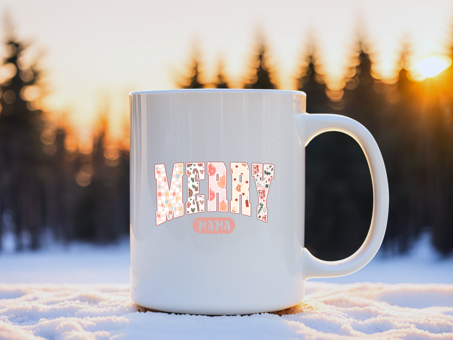 Merry Mama Decal