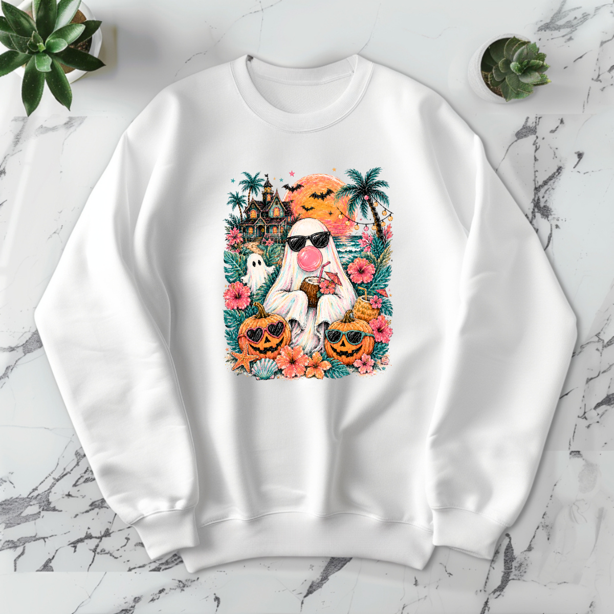 Summer Ghost -DTF Transfer Print