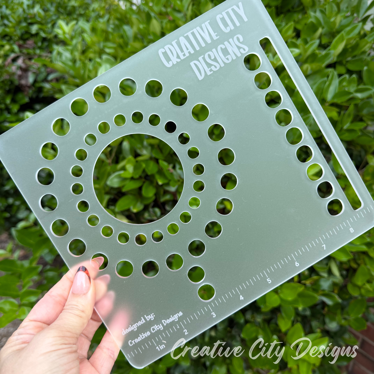 Wristlet and Keychain Acrylic Bead Board - The Updated OG Bead Board Design