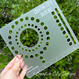 Wristlet and Keychain Acrylic Bead Board - The Updated OG Bead Board Design
