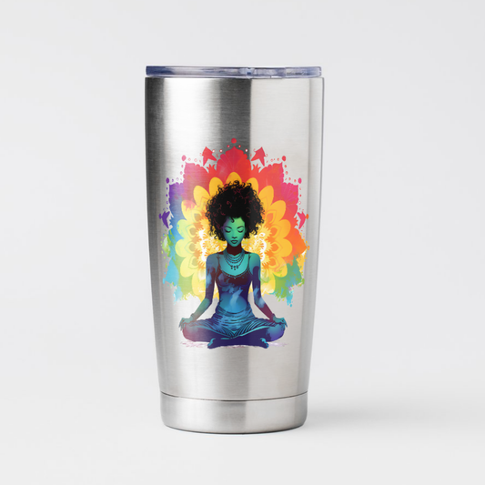 Chakra Yoga Meditation Decal