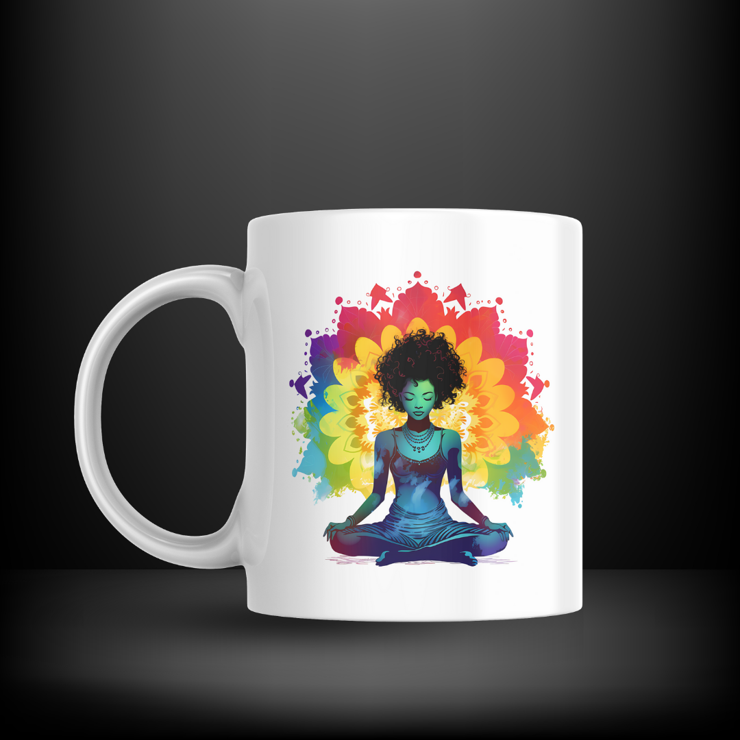 Chakra Yoga Meditation Decal