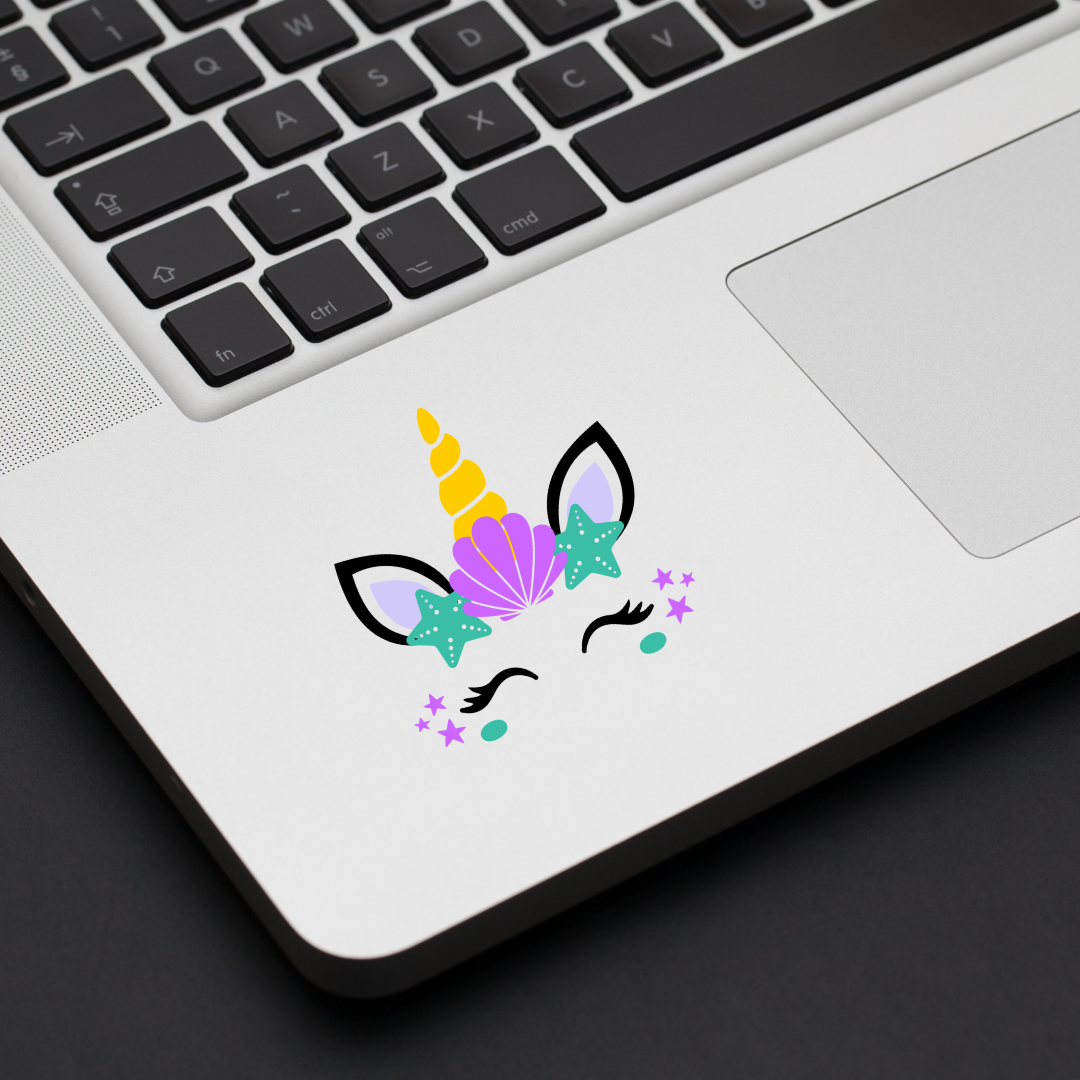 Unicorn Face Decal