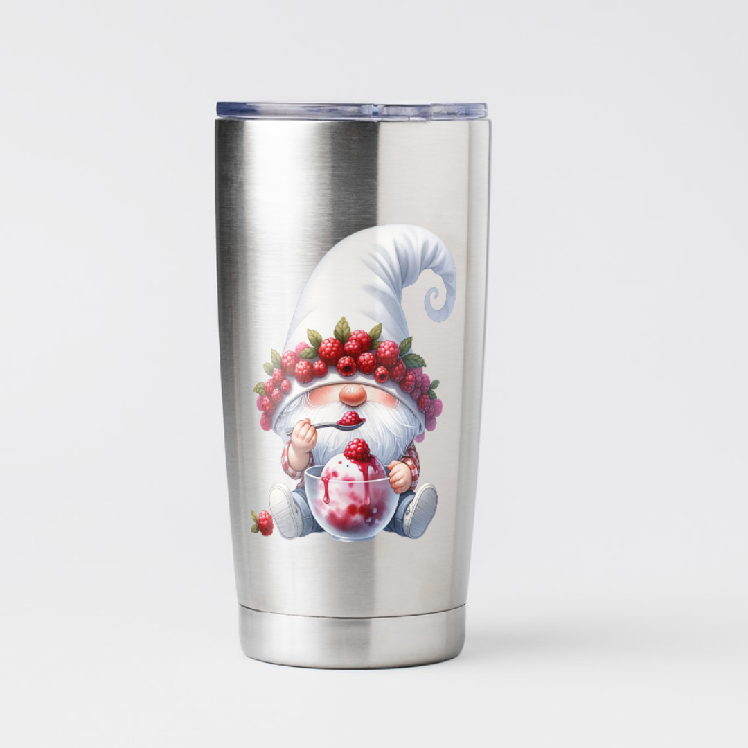 Raspberry Gnome Decal