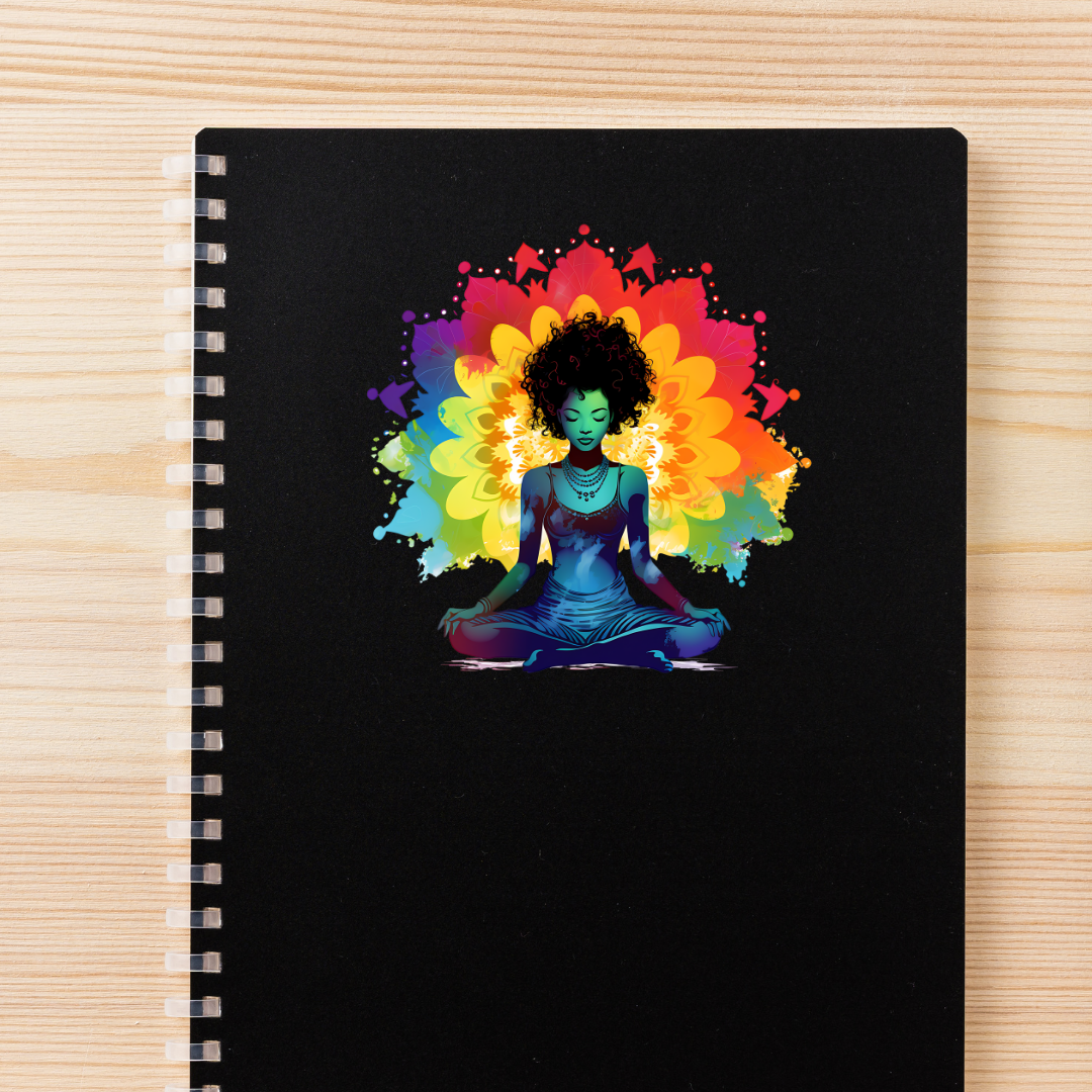 Chakra Yoga Meditation Decal