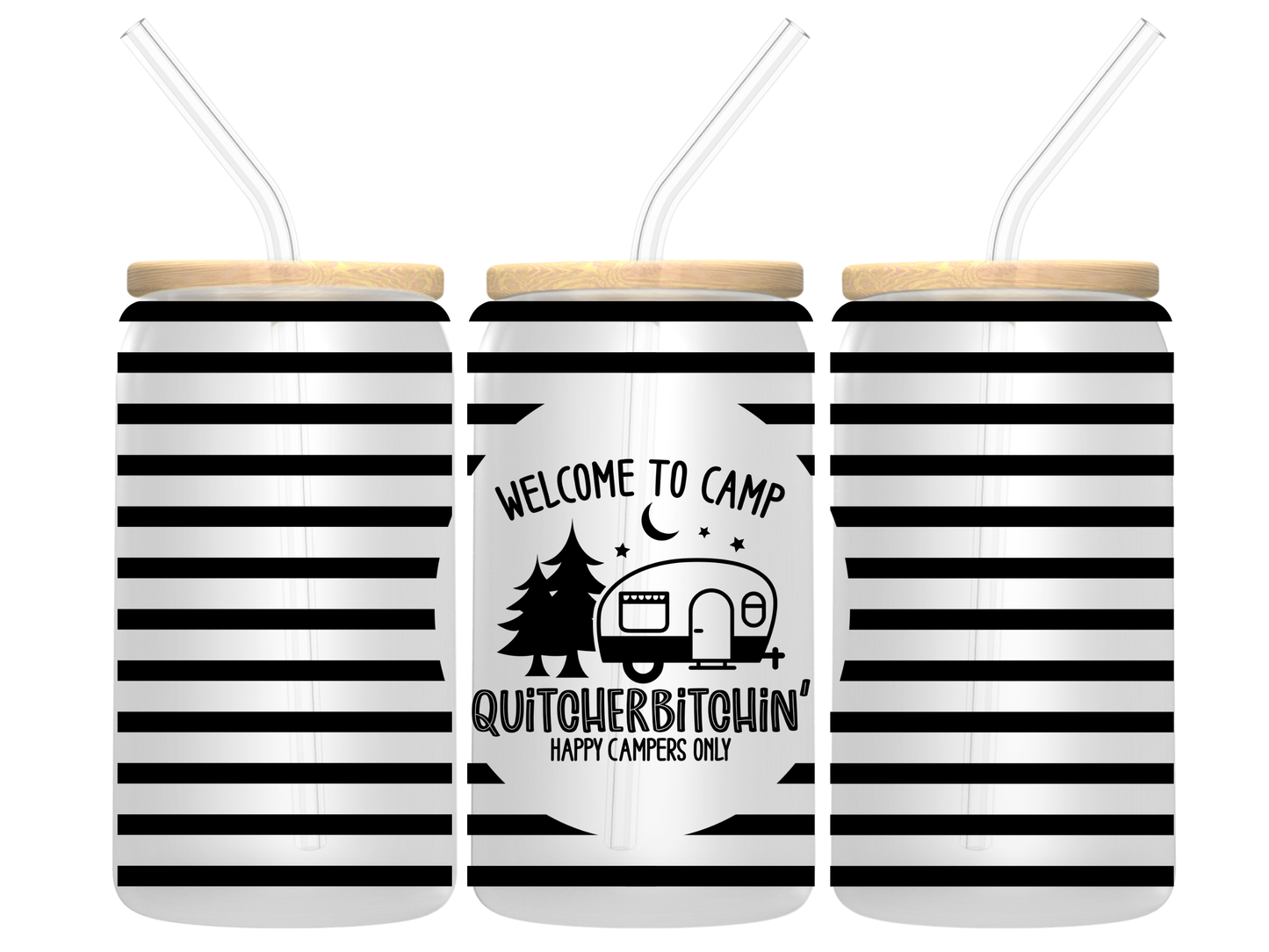 Welcome to Camp Tumbler Wrap