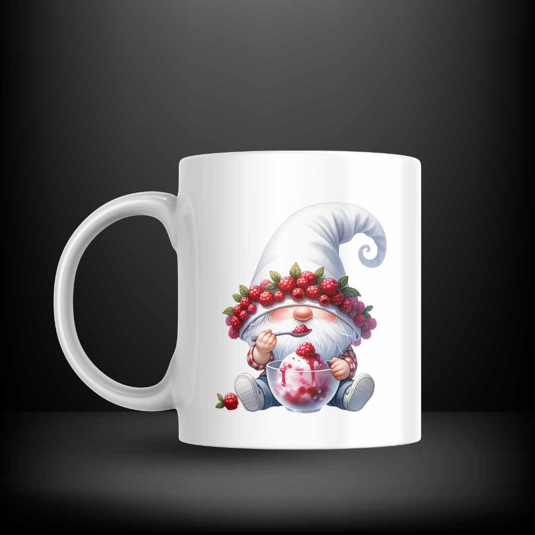 Raspberry Gnome Decal