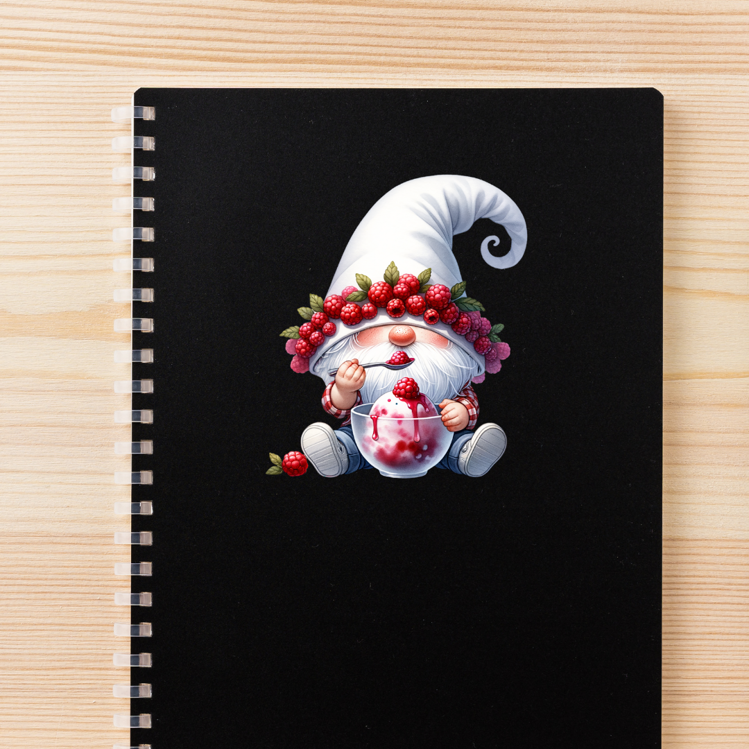 Raspberry Gnome Decal