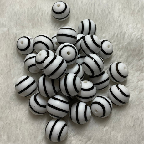 Luna’s Lines 15mm Silicone Bead