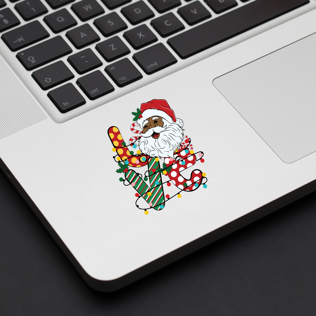 Love Santa Decal