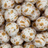 Autumn Garden 15mm Silicone Bead
