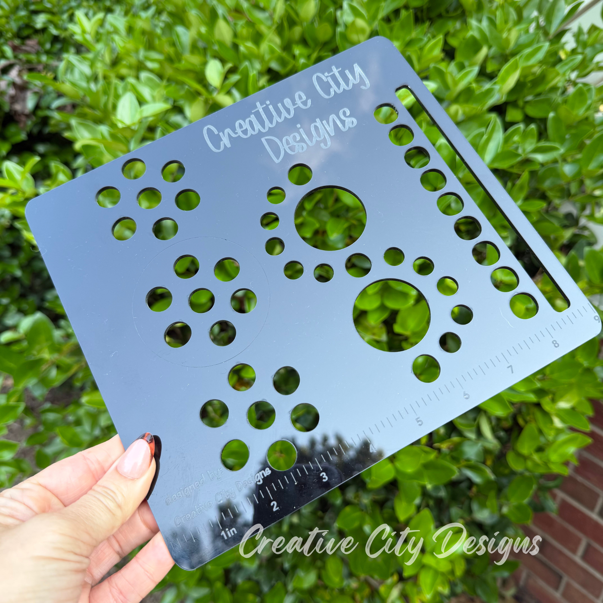 Flower, Car Charm & Wave Keychain Acrylic Bead Board