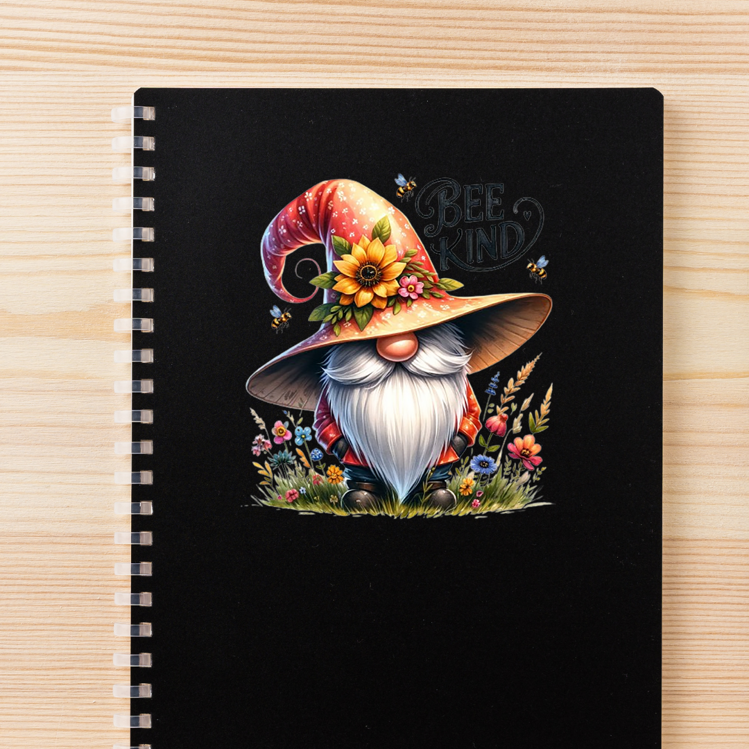 Bee Kind Gnome Decal