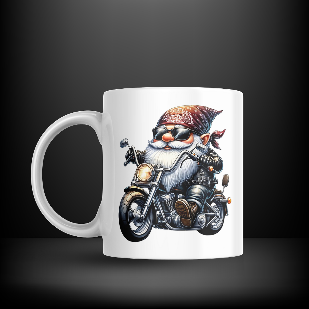 Biker Gnome Decal