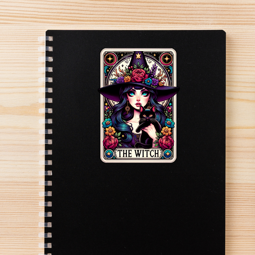 The Witch Tarot Card Decal