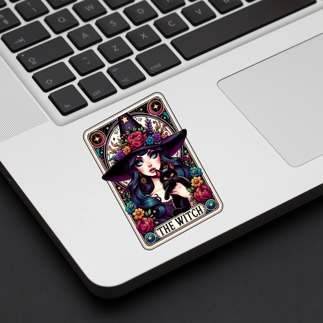 The Witch Tarot Card Decal