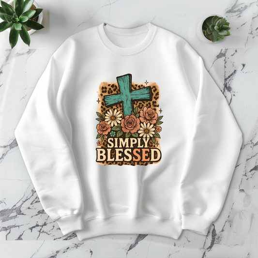 Simply Blessed -DTF Transfer Print