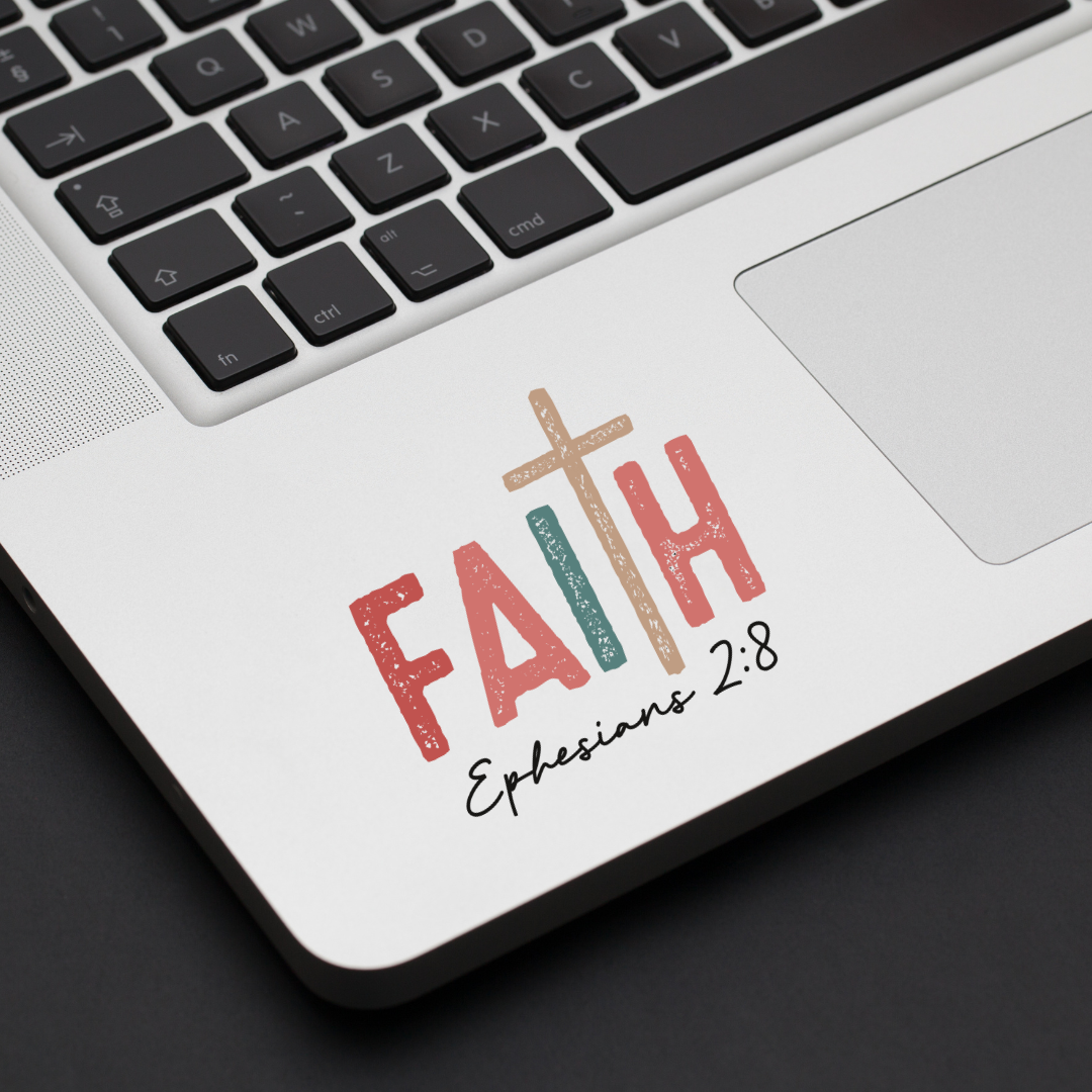 Faith Eph. 2:8 decal