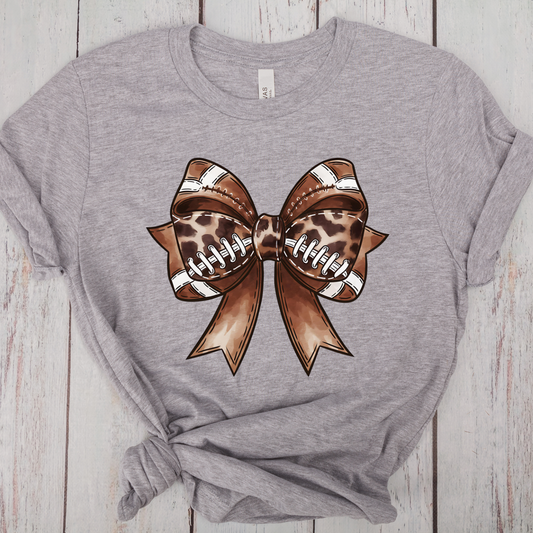 Football Bow -DTF Transfer Print