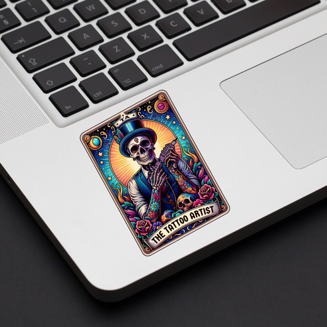 The Tattoo Artist Tarot Card Decal