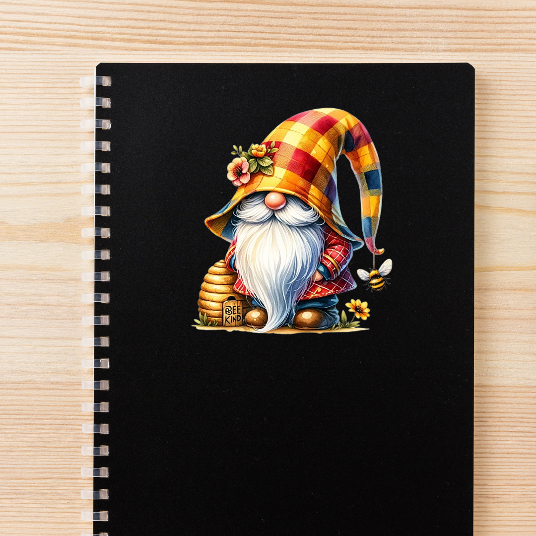 Bee Keeper Gnome Decal