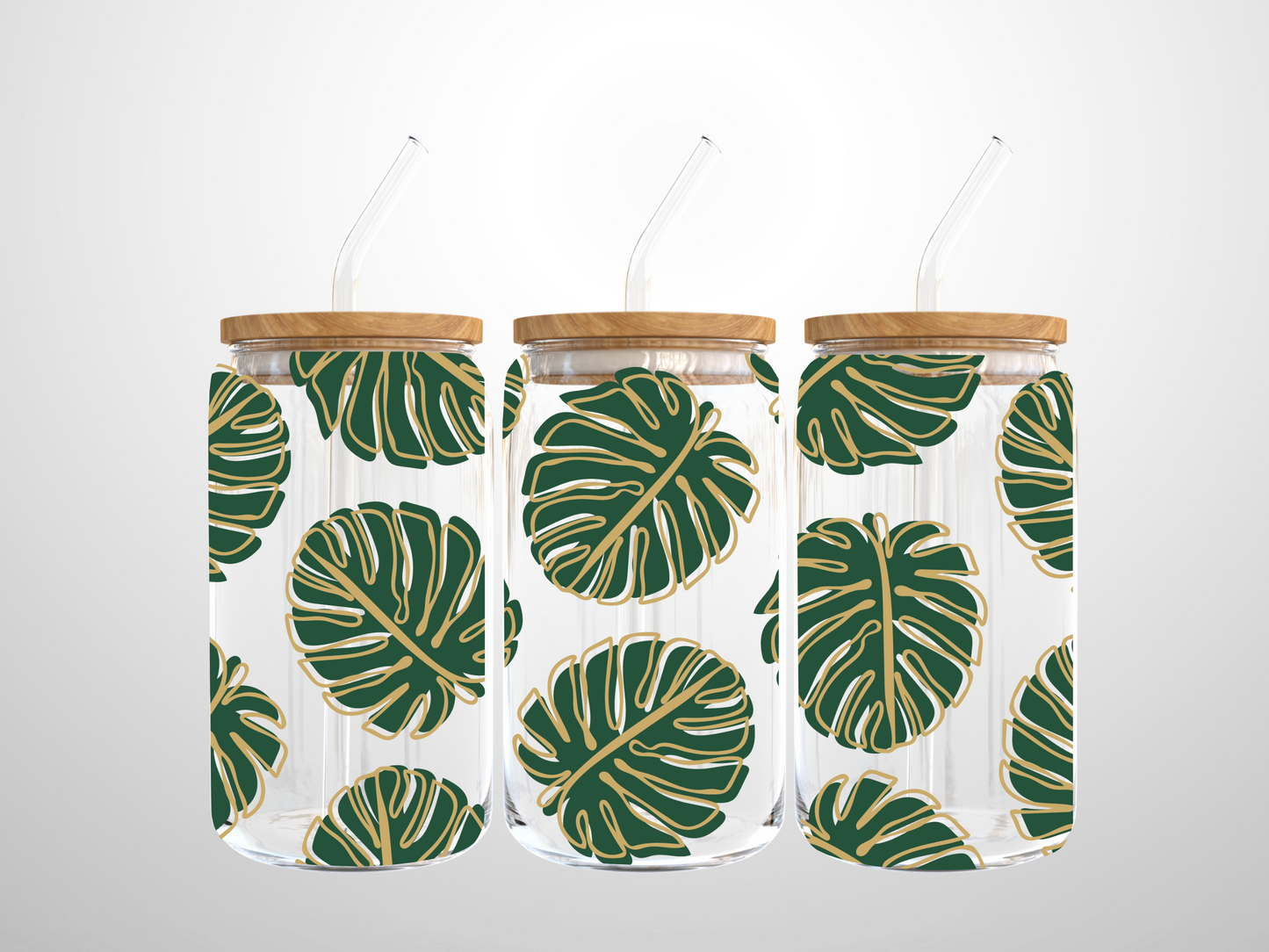 Monstera Leaves Wrap