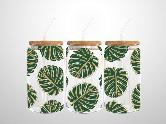 Monstera Leaves Wrap