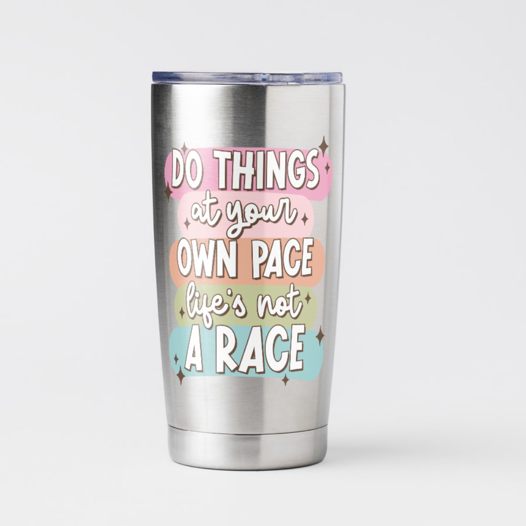 Life's Not a Race Decal