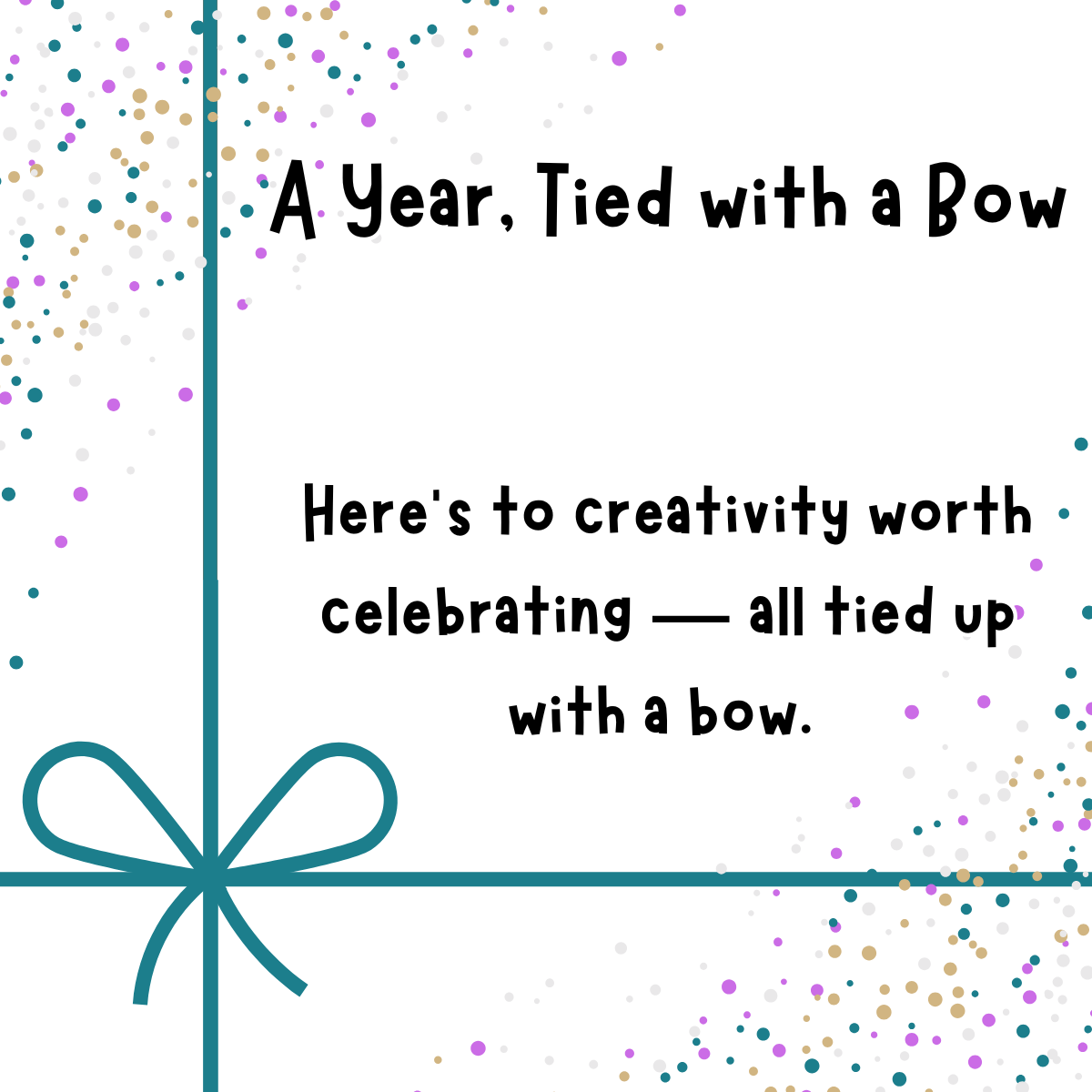 A Year, Tied with a Bow December Creative Crate! Separate from Subscription- Not the Subscription Listing!! (Copy)
