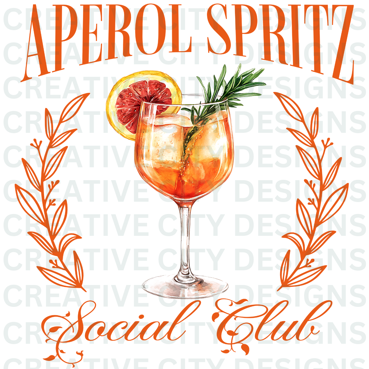 Aperol Spritz Decal