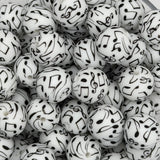 Creative Note 15mm Silicone Bead