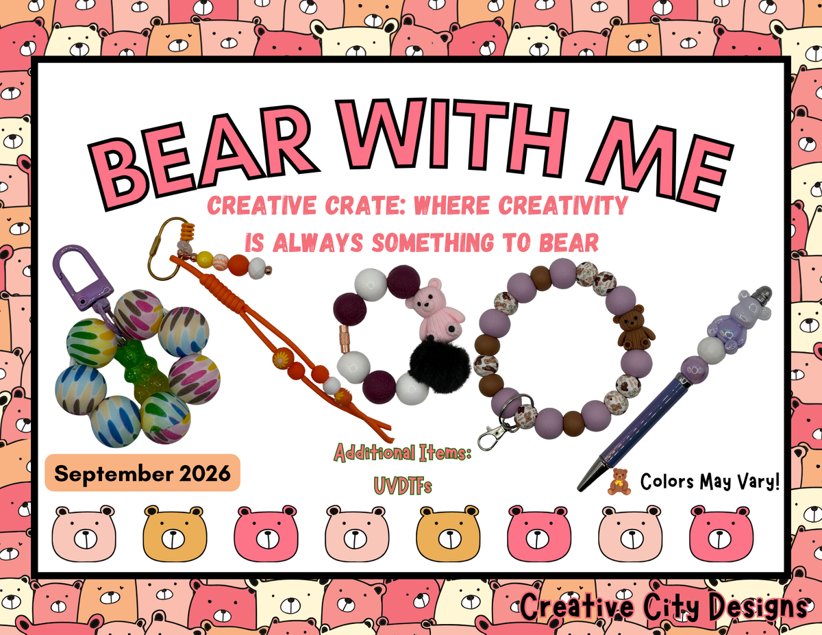 Bear with Me September 2026 Creative Crate! Not the Subscription Listing!!