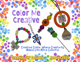 Color Me Creative August 2026 Creative Crate! Separate from Subscription- Not the Subscription Listing!!