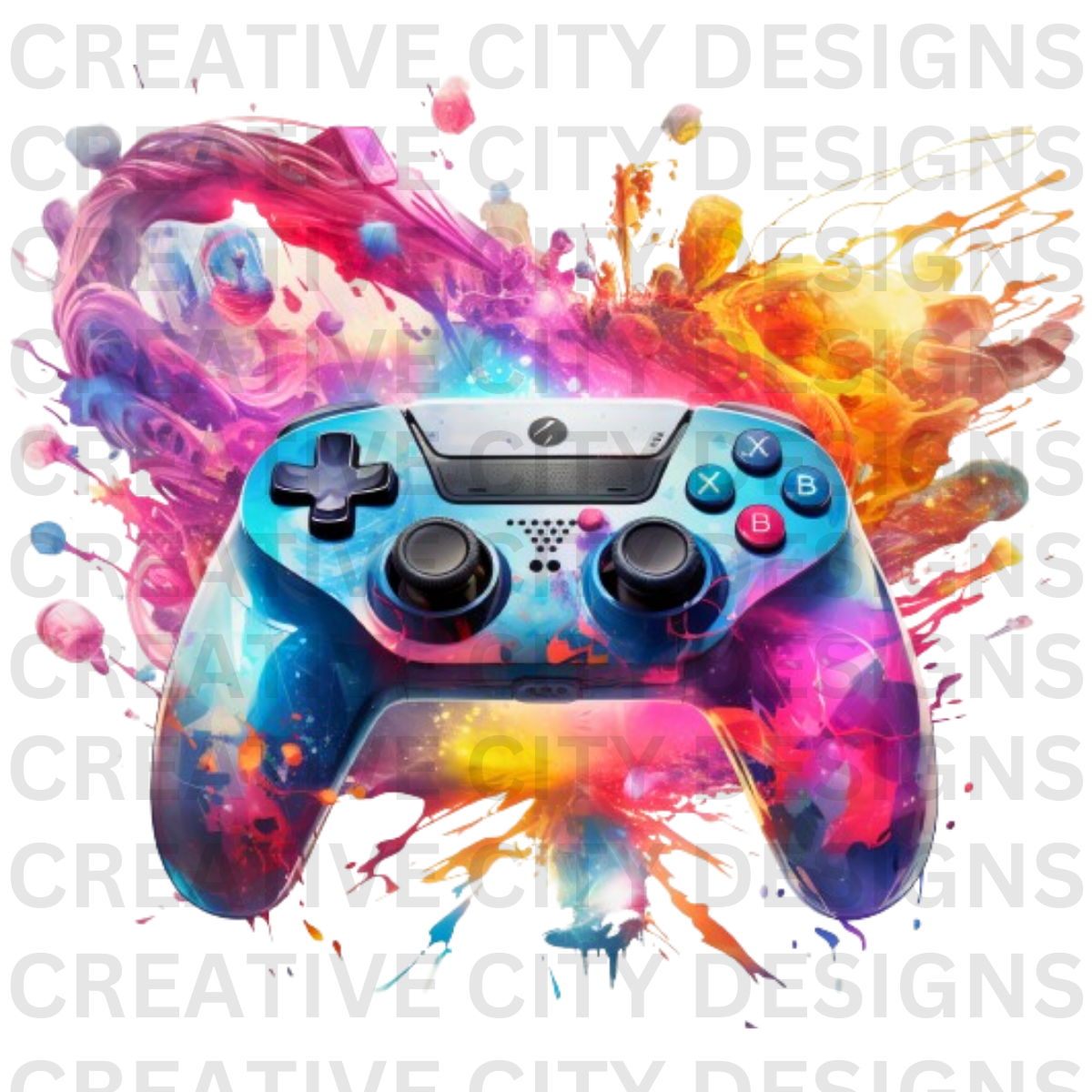 Colorful Gamer Decal