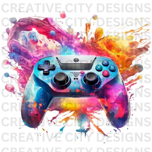 Colorful Gamer Decal