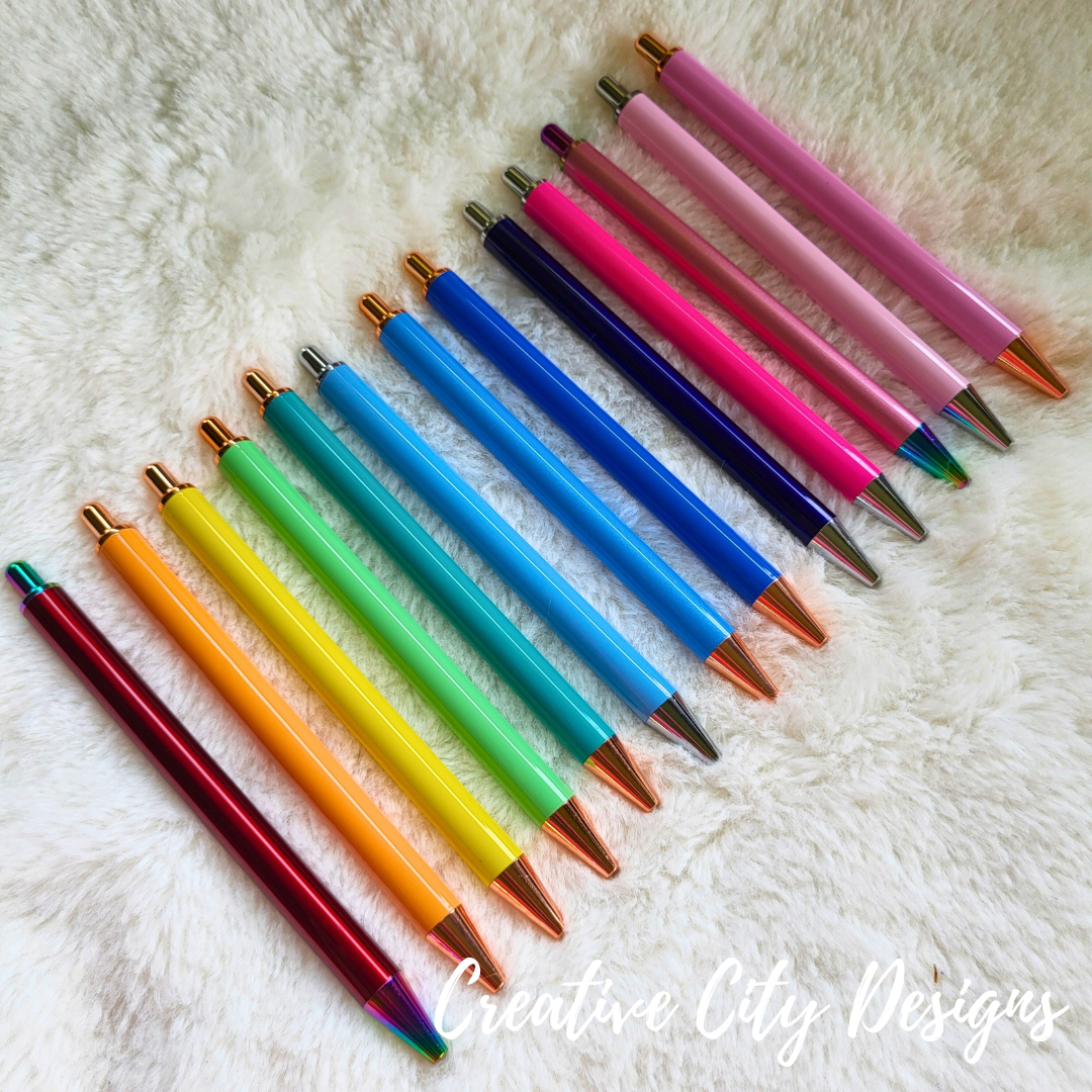 Solid Color Slim Pens