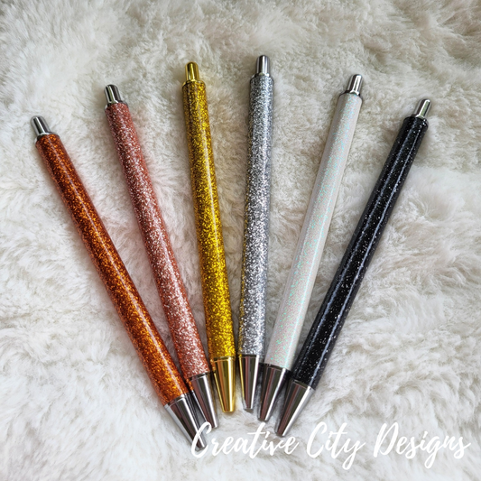 Glitter Wrapped Pens